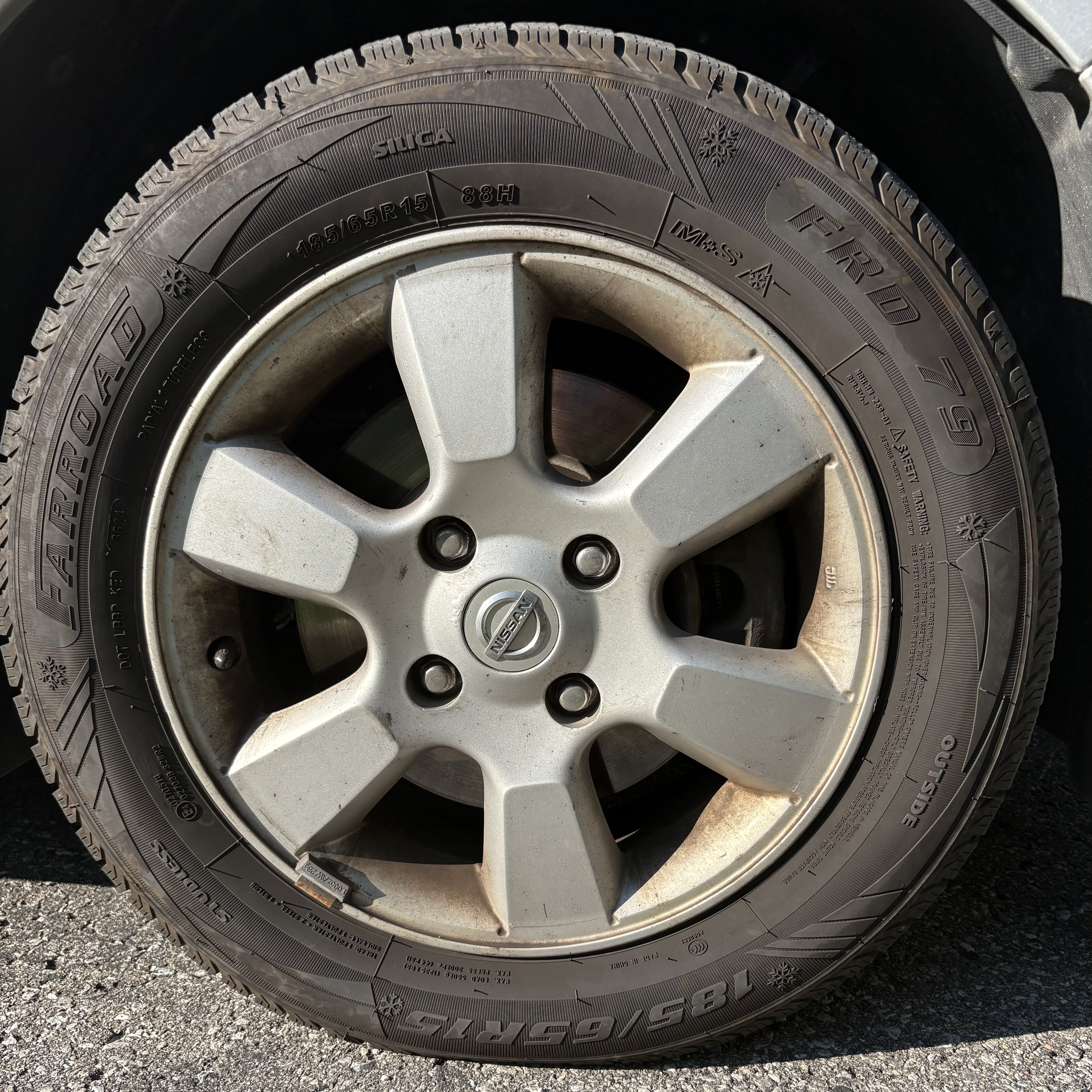 Wheel Deep Clean - Before